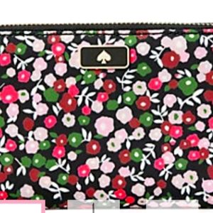 dawn park ave floral large continental wallet